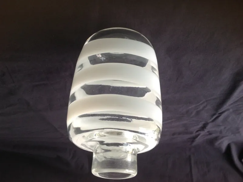 Pamono Bottle by Fulvio Bianconi for Venini, 1920s