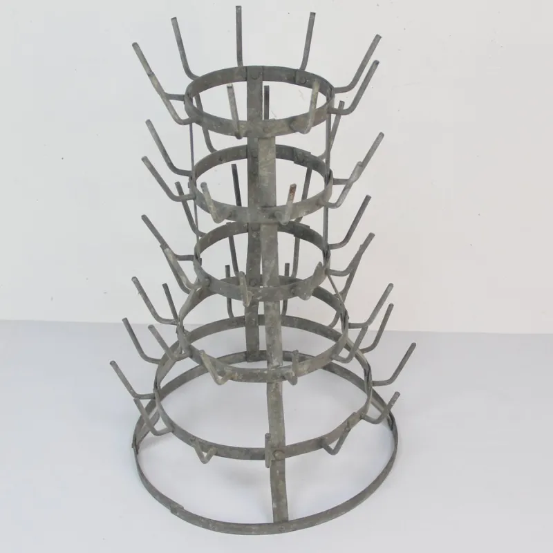 Pamono Bottle Drainer Rack, Early 20th Century> Racks, Hooks & Valets