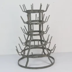 Pamono Bottle Drainer Rack, Early 20th Century> Racks, Hooks & Valets