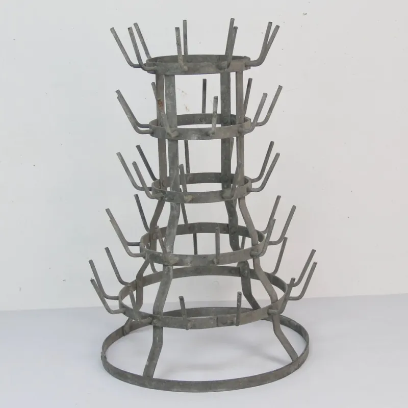 Pamono Bottle Drainer Rack, Early 20th Century> Racks, Hooks & Valets