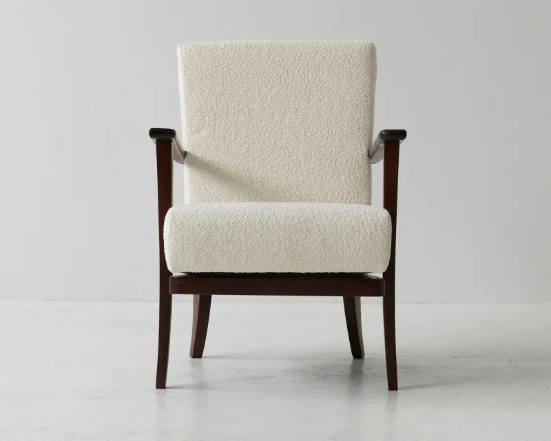 Pamono Bouclé Armchairs by Miroslav Navratil, 1970s, Set of 2> Lounge Chairs & Armchairs