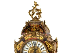 Sale Pamono Boulle Pendulum Mantle Clock, 1950s