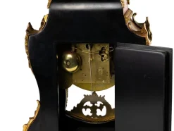 Sale Pamono Boulle Pendulum Mantle Clock, 1950s