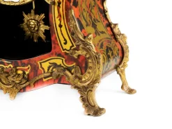 Sale Pamono Boulle Pendulum Mantle Clock, 1950s