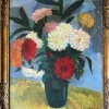 Pamono Bouquet of Peonies, 1800s, Oil on Canvas, Framed> Impressionist|Painting