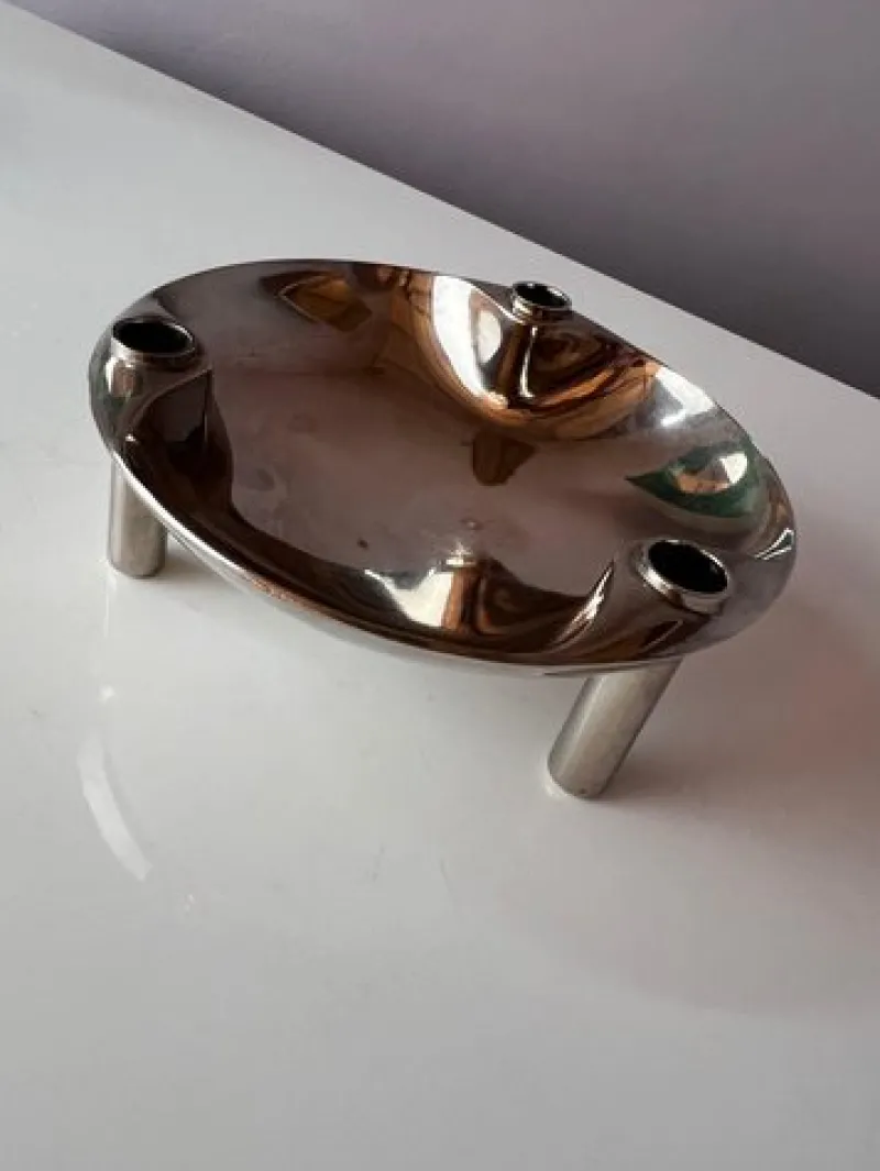 Pamono Bowl from Stoff & Nagel> Candleholders