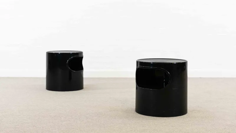 Hot Pamono Boy Tables by Emma Gismondi-Schweinberger for Metra, 1970s, Set of 2