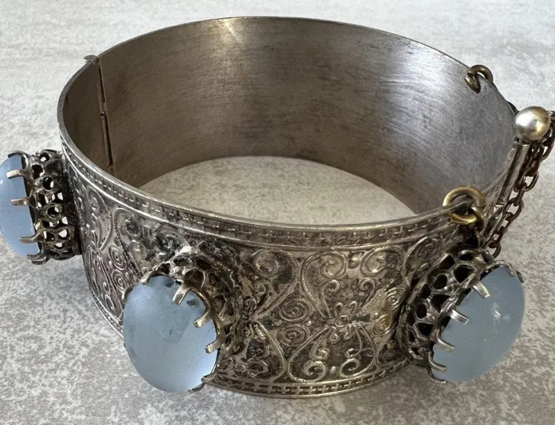 Sale Pamono Bracelet in Sterling Silver, 1900