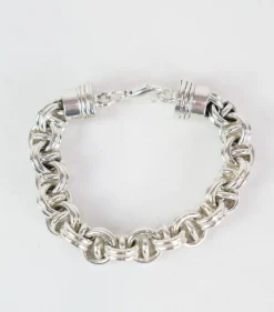 Hot Pamono Bracelets in Silver, Powerful Model, Divided Into Rings Nice