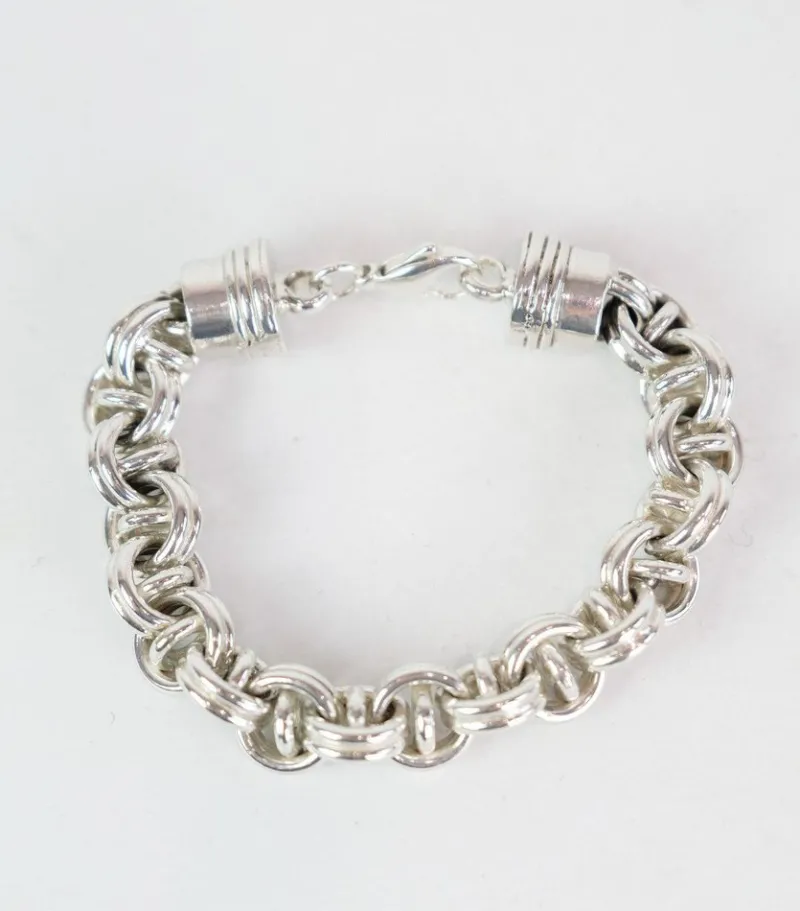Hot Pamono Bracelets in Silver, Powerful Model, Divided Into Rings Nice