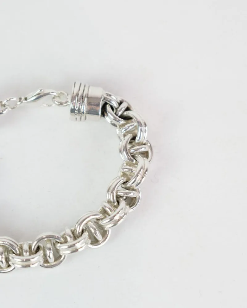 Hot Pamono Bracelets in Silver, Powerful Model, Divided Into Rings Nice