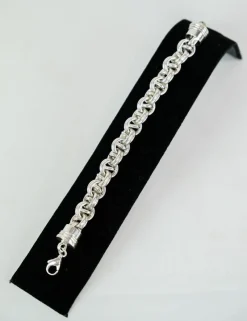 Hot Pamono Bracelets in Silver, Powerful Model, Divided Into Rings Nice