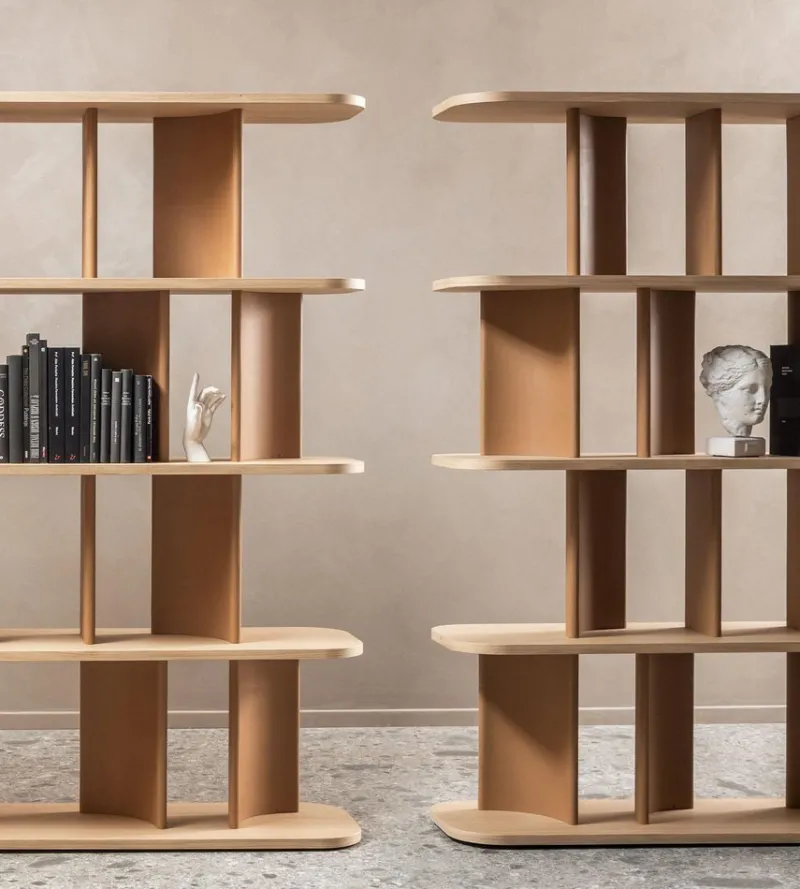Hot Pamono Bracket Oak Bookshelf by Morica Design