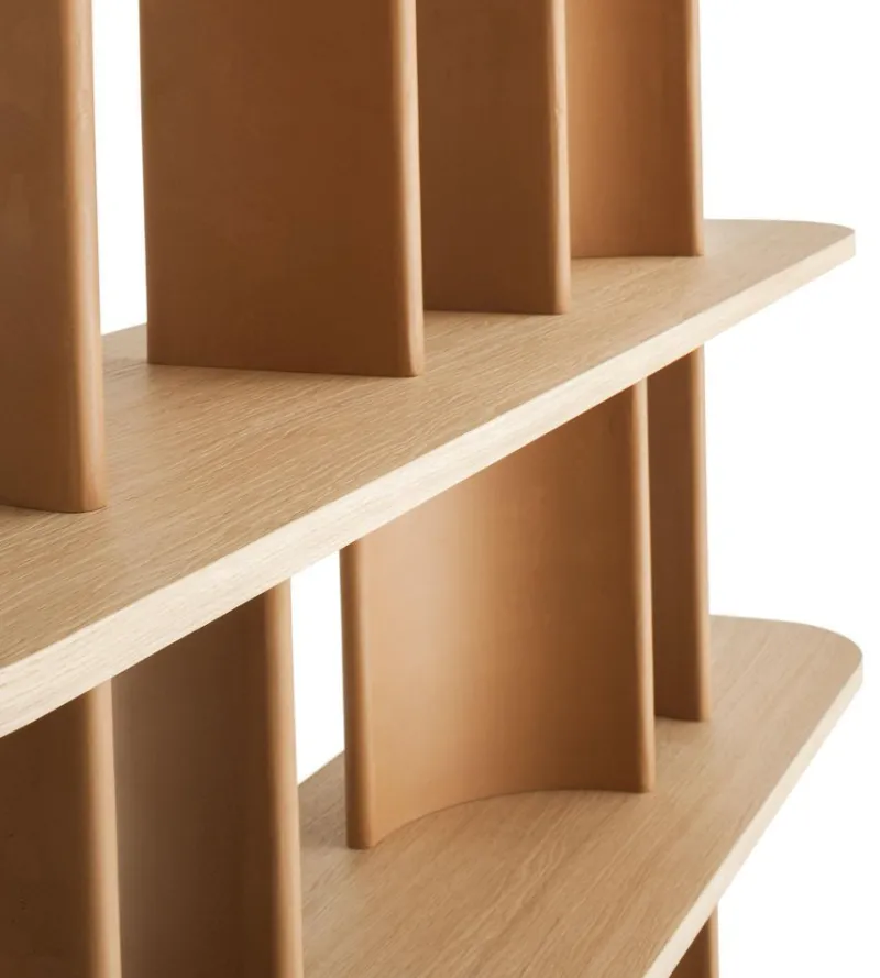 Hot Pamono Bracket Oak Bookshelf by Morica Design
