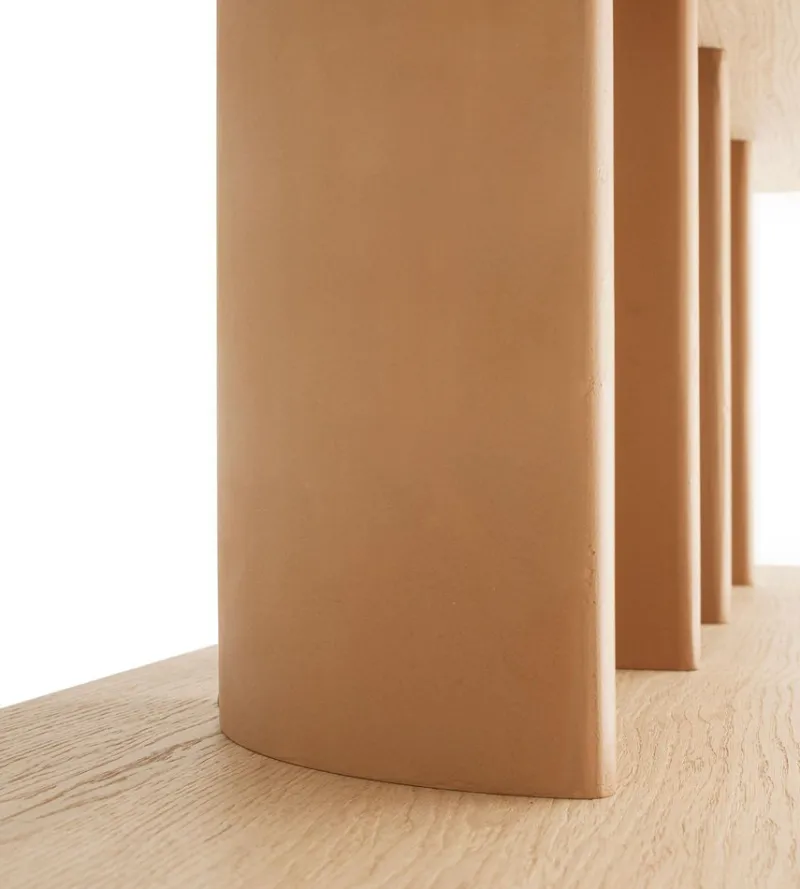 Hot Pamono Bracket Oak Bookshelf by Morica Design