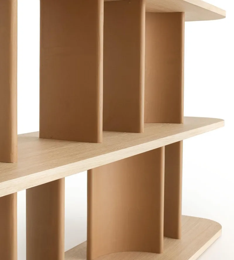 Hot Pamono Bracket Oak Bookshelf by Morica Design
