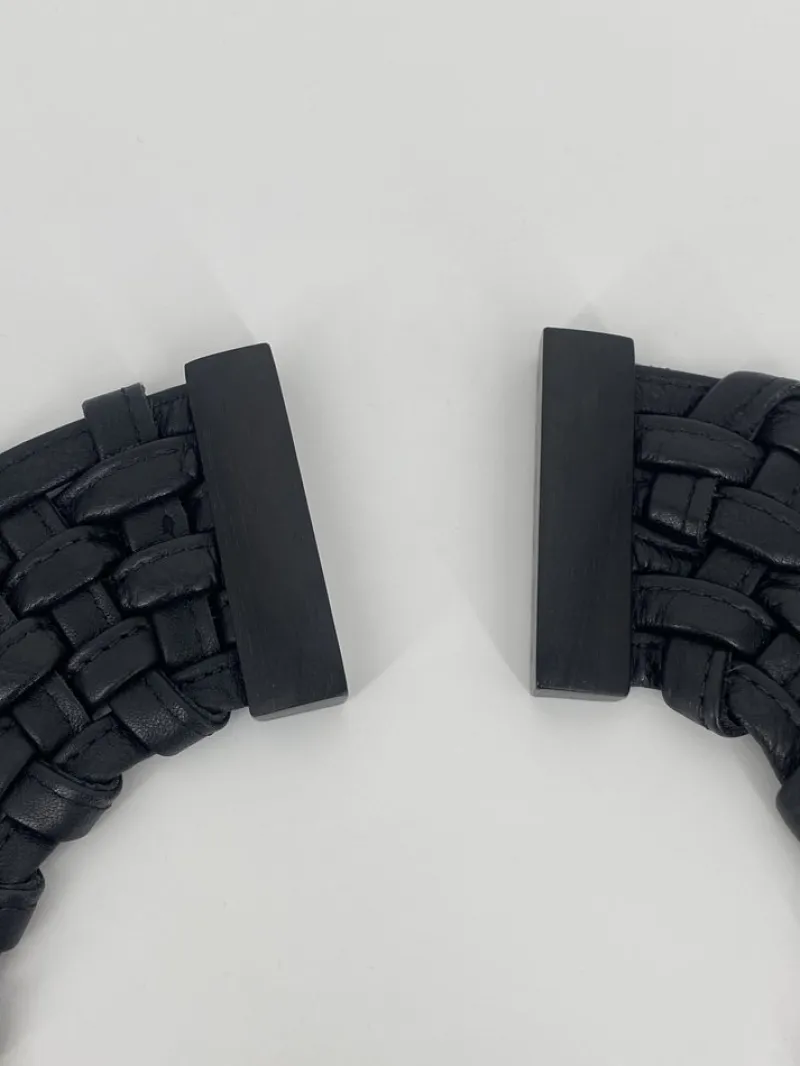 Pamono Braided Leather Necklace from Monies, 1990s> Necklaces