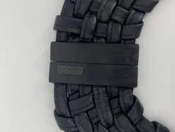 Pamono Braided Leather Necklace from Monies, 1990s><noscript><img width=