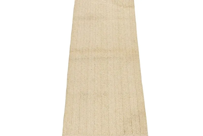 New Pamono Braided Runner in Off White from R&K Principal Jahanshah Nazmiyal