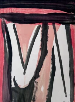 Pamono Bram Van Velde, Untitled, 1980s, Lithograph> Abstraction
