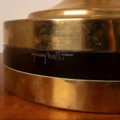 Clearance Pamono Brass and Acrylic Glass Storage Box by Renato Meneghetti for DDD Design, 1970s