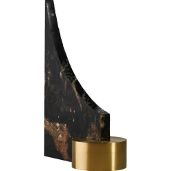 Pamono Brass and Granite Bookend by William Guillon> Bookends