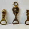 Outlet Pamono Brass Bottle Cap Openers, 1920s, Set of 3