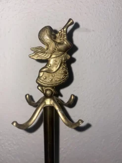 Sale Pamono Brass Crown Support, 1950s