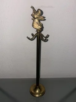 Sale Pamono Brass Crown Support, 1950s