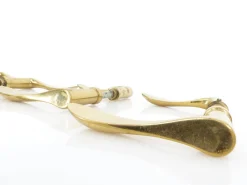 Online Pamono Brass Door Handles, 1960, Set of 4