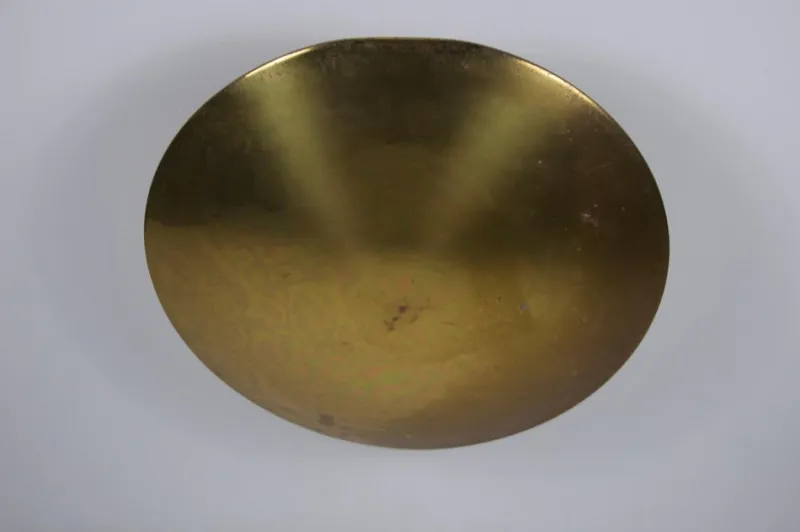 Pamono Brass Flush Mount by Florian Schulz, 1960s> Ceiling Lights