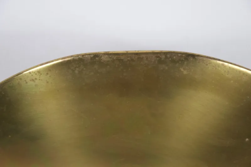 Pamono Brass Flush Mount by Florian Schulz, 1960s> Ceiling Lights