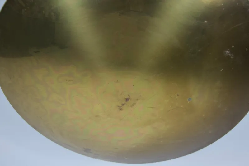 Pamono Brass Flush Mount by Florian Schulz, 1960s> Ceiling Lights