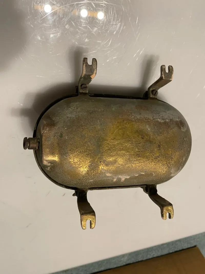 Pamono Brass Garden Nautical Sconces, 1940s, Set of 5> Garden Lighting