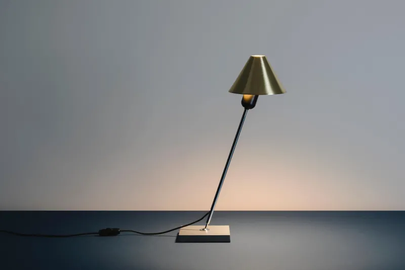 Hot Pamono Brass Gira Table Lamp by J.M. Massana