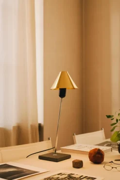 Hot Pamono Brass Gira Table Lamp by J.M. Massana