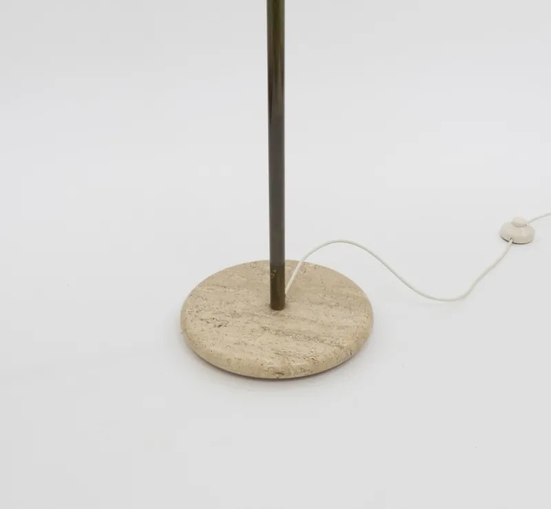 Discount Pamono Brass Giunco Floor Lamp by Fulvio Ferrari for Solka B, 1970s