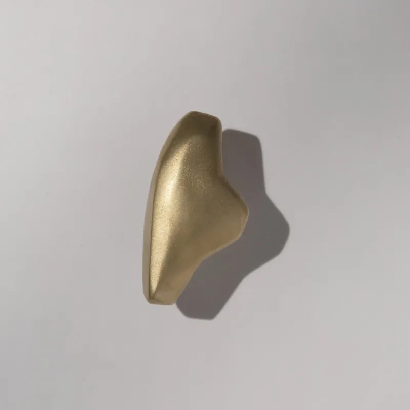 Pamono Brass Hardware Elemental Holds Cloud Hook or Handle by Noah Spencer for Fort Makers, 2019> Racks, Hooks & Valets