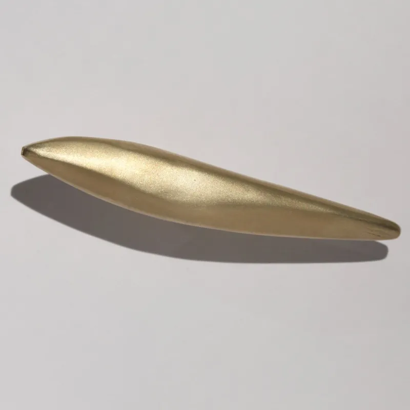 Pamono Brass Hardware Elemental Holds Cocoon Hook or Handle by Noah Spencer for Fort Makers, 2019> Racks, Hooks & Valets
