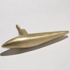 Pamono Brass Hardware Elemental Holds Cocoon Hook or Handle by Noah Spencer for Fort Makers, 2019><noscript><img width=