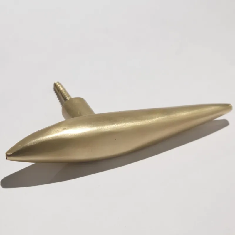 Pamono Brass Hardware Elemental Holds Cocoon Hook or Handle by Noah Spencer for Fort Makers, 2019> Racks, Hooks & Valets