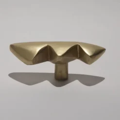 Pamono Brass Hardware Elemental Holds Mountains Hook or Handle by Noah Spencer for Fort Makers, 2019> Racks, Hooks & Valets