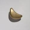 Pamono Brass Hardware Elemental Holds Moon Hook or Handle by Noah Spencer for Fort Makers, 2019