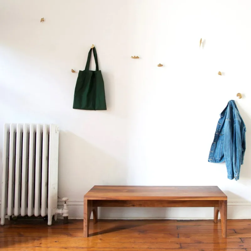 Pamono Brass Hardware Elemental Holds Moon Hook or Handle by Noah Spencer for Fort Makers, 2019