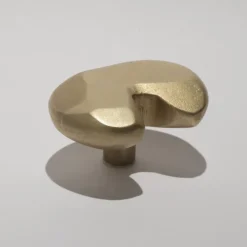Clearance Pamono Brass Hardware Elemental Holds Smile Hook or Handle by Noah Spencer for Fort Makers, 2019