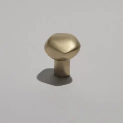 Pamono Brass Hardware Elemental Holds Pebble Hook or Handle by Noah Spencer for Fort Makers, 2019> Racks, Hooks & Valets