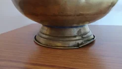 Pamono Brass Planters, 1950s-1960s, Set of 4><noscript><img width=