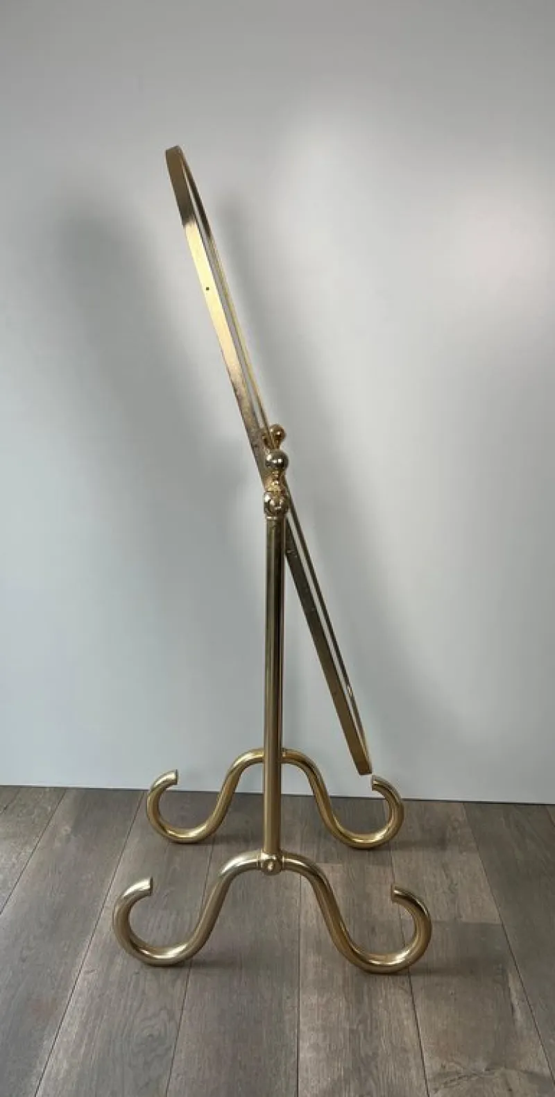 Sale Pamono Brass Psyche Mirror