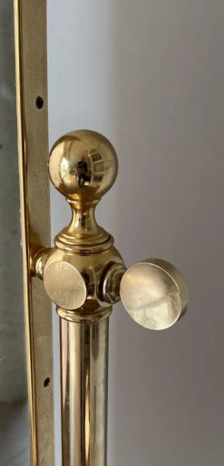Sale Pamono Brass Psyche Mirror