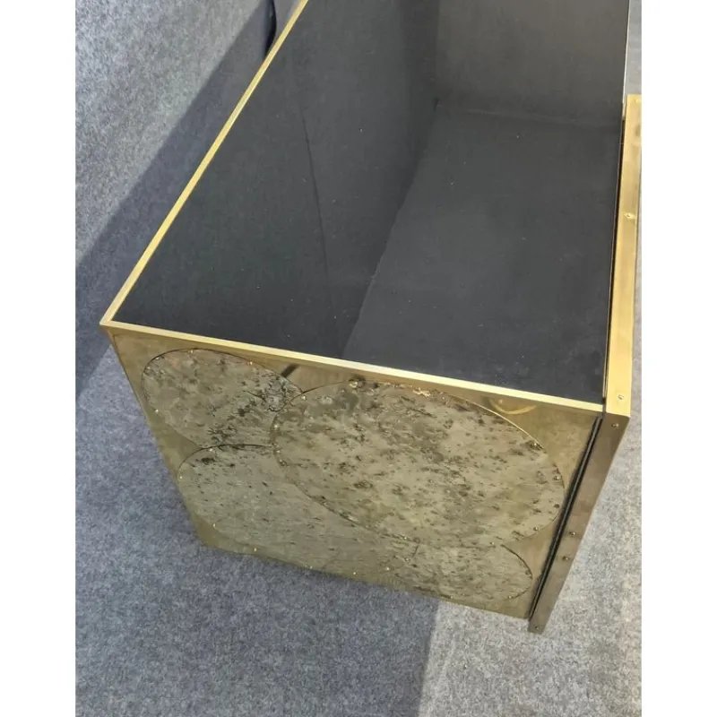 Pamono Brass Sideboard by Justfurnituress Designer> Storage